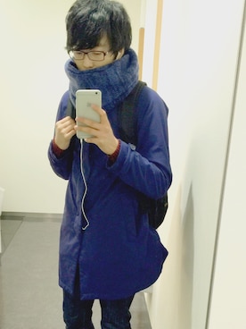 fujiさん（メンズ・180cm）の冬コーディネート
