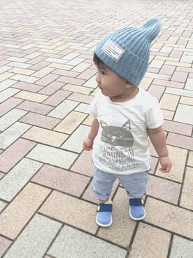 RYU ◡̈♡さん（キッズ・80cm）の春コーディネート