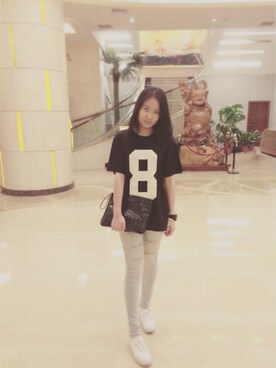 「XPXのアイテム」を使った、Sinky Chanさん（レディース・165cm）の秋コーディネート