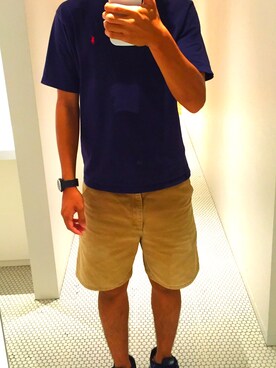 「iFace（アイフェイス）のアイテム（その他）」を使った、kosabuさん（メンズ・173cm）の夏コーディネート