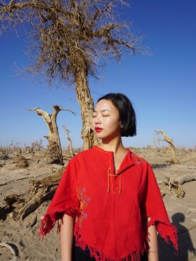 「travel」｜「アイテム（その他トップス）」を使った、rita_cuangoさん（レディース・150cm）の夏コーディネート