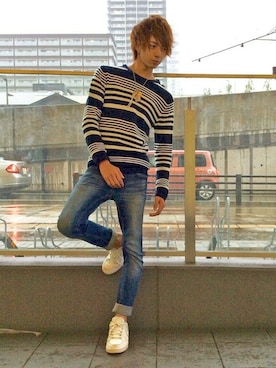 shunさん（メンズ・177cm）の冬コーディネート