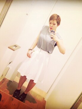 みやもと Aさん（レディース・161cm）の春コーディネート