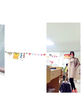 「H&M（エイチ・アンド・エム）のアイテム（カバーオール）」を使った、老太太さん（レディース・163cm）の春コーディネート