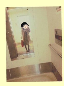 「Crisp」｜みんとじゃぷさん（レディース・148cm）の冬コーディネート