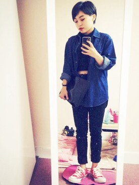 akinaさん（レディース・147cm）の夏コーディネート