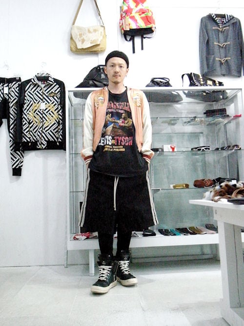 アール The Flat Headのスタジャンを使ったコーディネート Wear