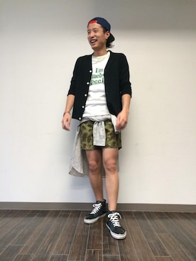 「Bitter Ender（ビターエンダー）のアイテム」を使った、KATSUOさん（メンズ・175cm）の春コーディネート