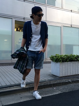 「Bitter Ender（ビターエンダー）のアイテム」を使った、KATSUOさん（メンズ・175cm）の春コーディネート