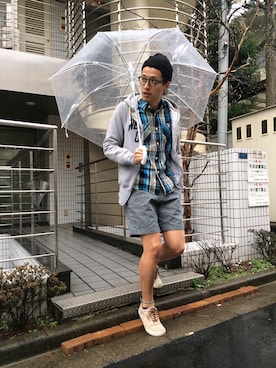 「Bitter Ender（ビターエンダー）のアイテム」を使った、KATSUOさん（メンズ・175cm）の春コーディネート