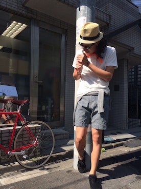 「Bitter Ender（ビターエンダー）のアイテム」を使った、KATSUOさん（メンズ・175cm）の春コーディネート