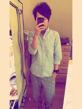 Takumiさん（メンズ・170cm）の春コーディネート