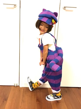 「オリジナル」｜「アイテム（その他）」を使った、ゆ  &  nicoさん（キッズ・100cm）の秋コーディネート