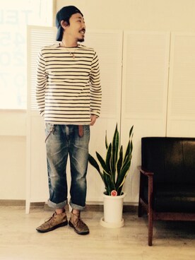 ヘアーアトリエメル亀井さんのコーディネート