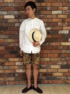 河内聡志さん（メンズ・169cm）の春コーディネート