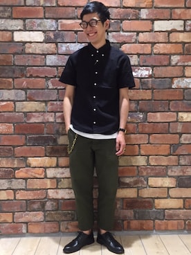 河内聡志さん(メンズ・169cm)の夏コーディネート