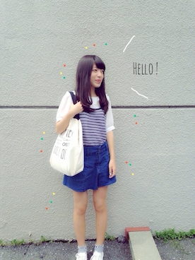 「w closet」｜み ず きさん（メンズ・156cm）の夏コーディネート