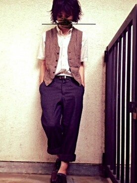 回さんのコーディネート