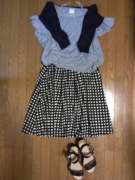 ゆうこさん（レディース・149cm）の夏コーディネート