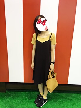 「KIKKA THE DIARY OF（キッカ　ザ　ダイアリー　オブ）のアイテム（ワンピース/ドレス）」を使った、CaryCCさん（レディース・156cm）の夏コーディネート