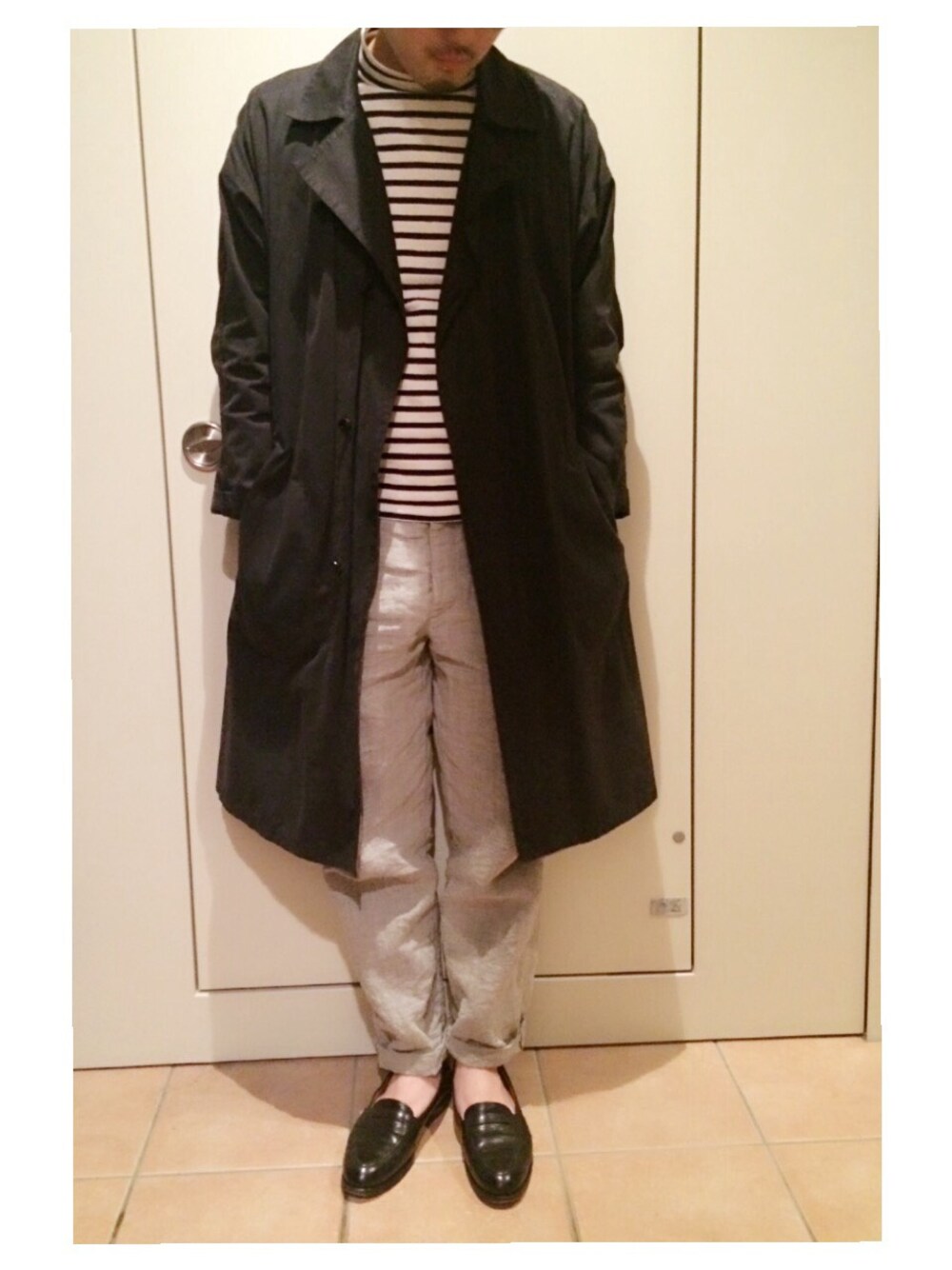 ARTS&SCIENCE アーツアンドサイエンス  トレンチコート ARTS & SCIENCEのトレンチコートを使った人気ファッション