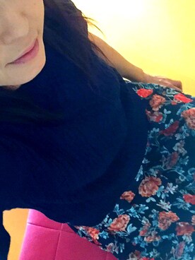 「ウエストゴム」｜「アイテム（その他）」を使った、はなこさん（レディース・163cm）の秋コーディネート