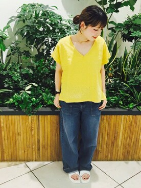 JOURNAL STANDARD relume湘南店 スタッフさん(レディース・160cm)の夏コーディネート