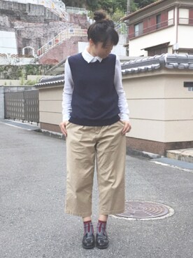 り　な　こさん（レディース・156cm）の秋コーディネート