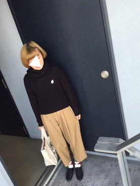 ぶちさん（レディース・155cm）の秋コーディネート