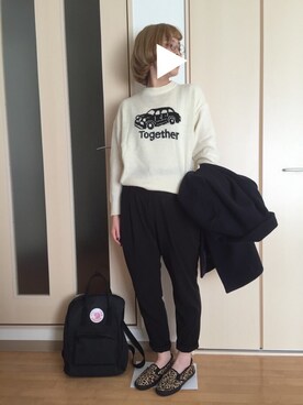 ぶちさん（レディース・155cm）の冬コーディネート