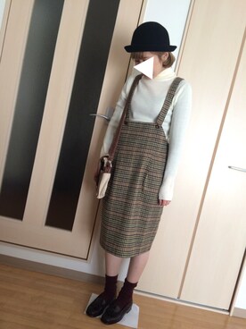 ぶちさん(レディース・155cm)の冬コーディネート