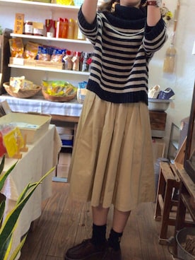 ぶちさん(レディース・155cm)の秋コーディネート