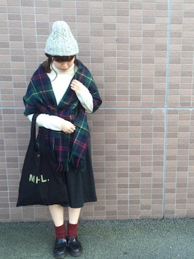 ぶちさん(レディース・155cm)の冬コーディネート