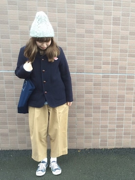 ぶちさん（レディース・155cm）の冬コーディネート