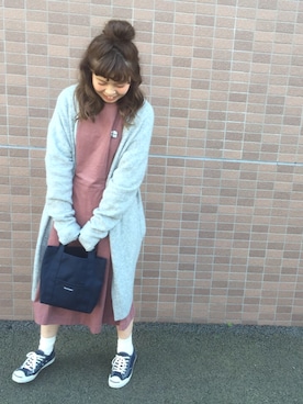 ぶちさん（レディース・155cm）の冬コーディネート