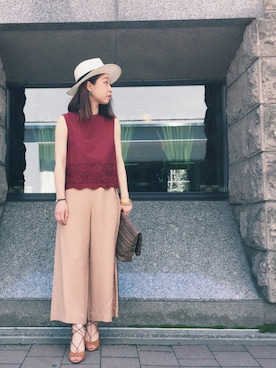 eri  yoshidaさん（レディース・159cm）の夏コーディネート