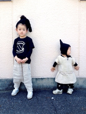 riccarinさん(キッズ・100cm)の春コーディネート