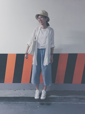 「airjordan11」｜Dinoさん（レディース・165cm）の夏コーディネート
