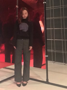 「JIL SANDER NAVY（ジルサンダーネイビー）のアイテム（スウェット）」を使った、futuredさん（レディース・159cm）の秋コーディネート