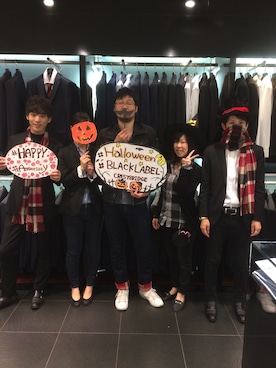 「BLACK LABEL CRESTBRIDGE（ブラックレーベル・クレストブリッジ）のアイテム（ブルゾン）」を使った、あぐさん（メンズ・181cm）の秋コーディネート