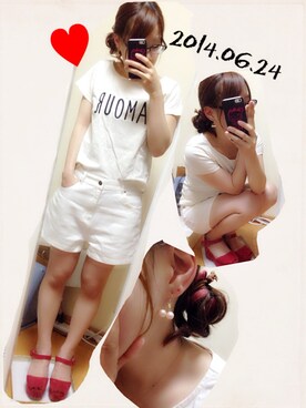 みこさん（レディース・148cm）の夏コーディネート