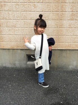 Me---saさん(キッズ・90cm)の冬コーディネート