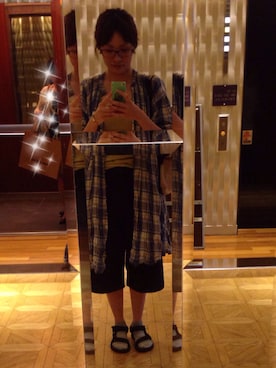 「テチチ(Te chichi)」｜「アイテム（シャツワンピース）」を使った、みなみさん（レディース・163cm）の春コーディネート
