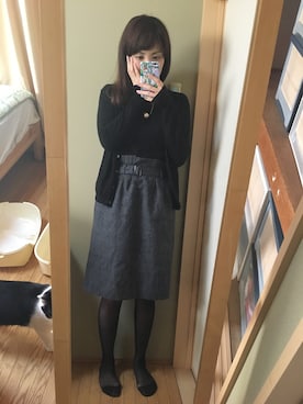 「飲み会」｜みなみさん（レディース・163cm・20代）の秋コーディネート