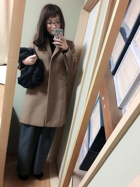 みなみさん（レディース・163cm）の冬コーディネート