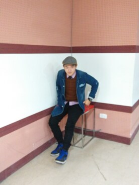 「Subcrew（サブクルー）のアイテム」を使った、Deanさん（メンズ・173cm）の春コーディネート