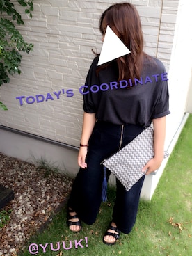 @yuuk!さん（レディース・157cm）の夏コーディネート