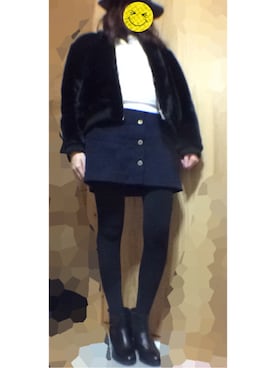 あいすさん（レディース・159cm）の冬コーディネート