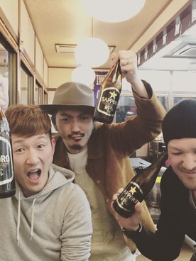 「UNUSED（アンユーズド）のアイテム（ジャケット/アウター）」を使った、権藤裕輝さん（メンズ・170cm）の春コーディネート