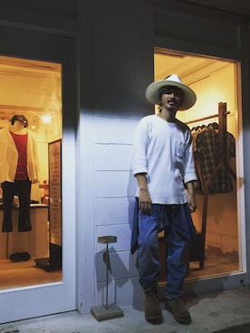 「WHIZLIMITED（ウィズリミテッド）のアイテム」を使った、権藤裕輝さん（メンズ・170cm）の春コーディネート